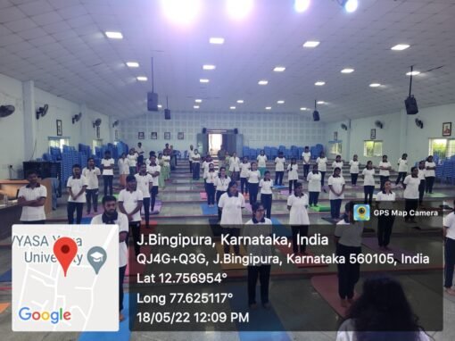 Report on Yoga workshop: "Stress management through Cyclic meditation" – photo 4