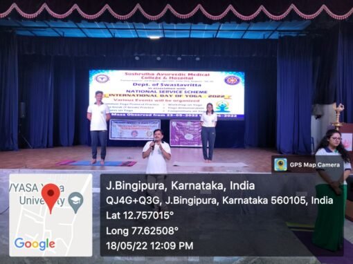 Report on Yoga workshop: "Stress management through Cyclic meditation" – photo 5