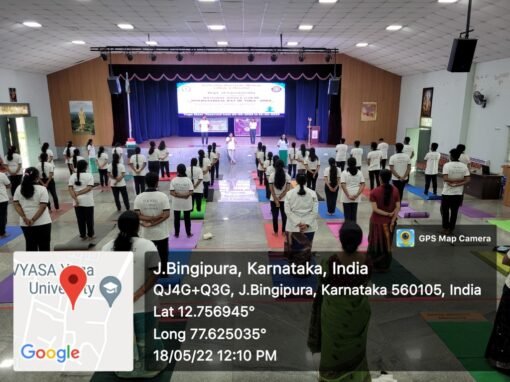 Report on Yoga workshop: "Stress management through Cyclic meditation" – photo 6