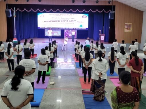 Report on Yoga workshop: "Stress management through Cyclic meditation" – photo 7