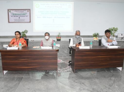 A 6 day CME for AYUSH Teachers on DRAVYAGUNA VIJNANA – photo 37